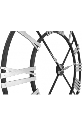 26100 BS Ferforje Ve Ahşap Büyük Boy Duvar Saati