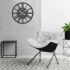2678 BB Retro Metal Skeleton Wall Clock