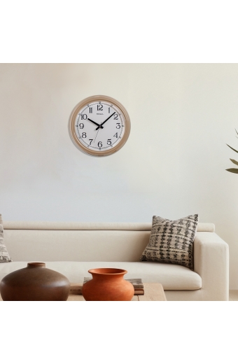 4400 EW Klasik Metal Duvar Saati