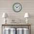 4400 HW Classical Roman Numeral Metal Wall Clock