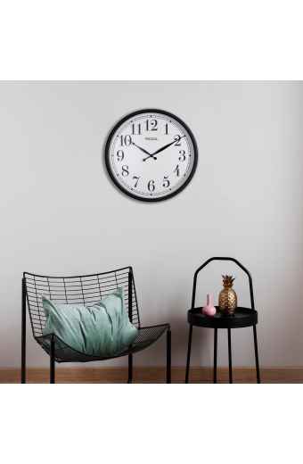 4510 BW Klasik Metal Duvar Saati
