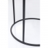 T 2654 B İskelet Saatli Ferforje Yan Sehpa 42 cm.