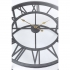 T 2688 B İskelet Saatli Ferforje Yan Sehpa 76 cm.