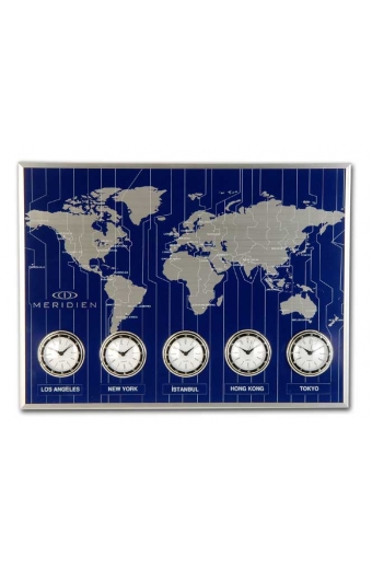 1395 BUS Mavi Küçük Dünya Saatı