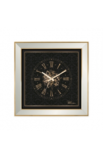 1755 G2 Ayna Çerçeveli Duvar Saatı