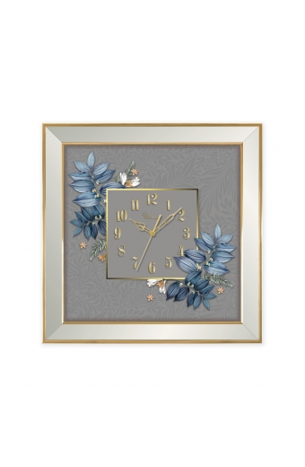 1755 G3 Ayna Çerçeveli Duvar Saatı