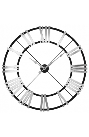 26100 BS Ferforje Ve Ahşap Büyük Boy Duvar Saati