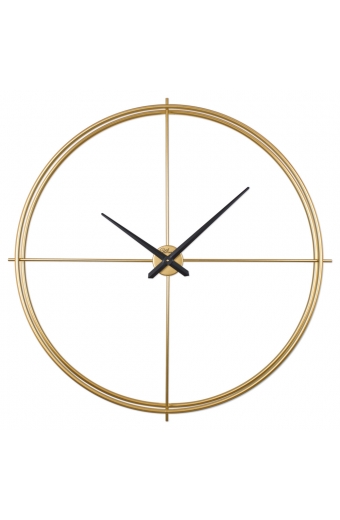 2649 G Ferforje Büyük Boy İskelet Duvar Saati