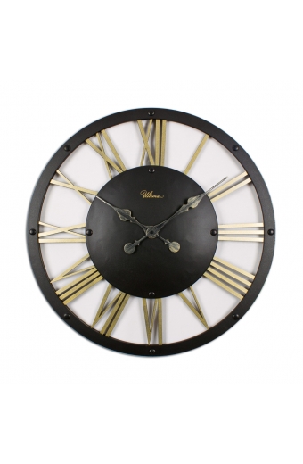 2678 BG Retro Metal İskelet Duvar Saati