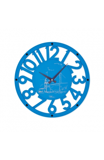 2680 BU Ahşap İskelet Duvar Saati