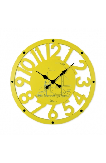 2681 Y Ahşap İskelet Duvar Saati