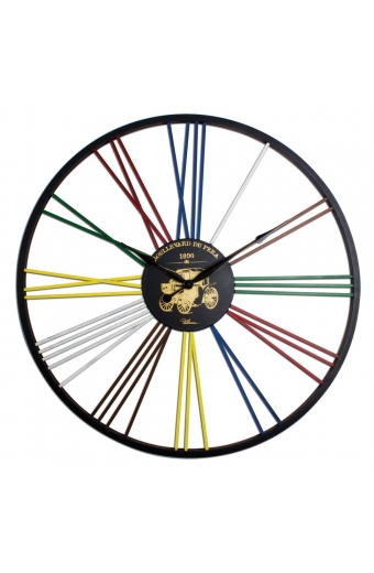 2689 BC Metal Roma Rakam Duvar Saati