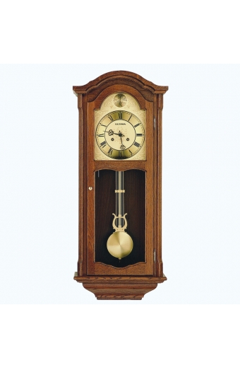 9270 EP Kurmalı Ahşap Duvar Saati