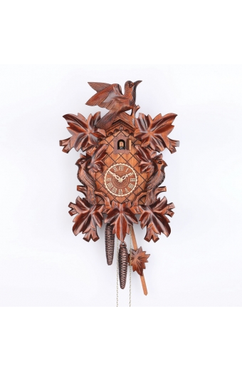 G 1101/4 Nu Guguklu Günlük Kurmalı 40 Cm. Oymalı