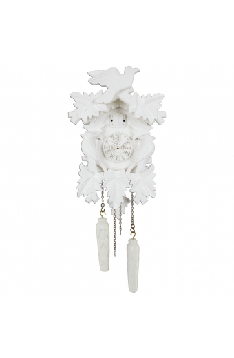 GQ 351/20 Guguklu 35 Cm. Kuşlu (beyaz) Pilli