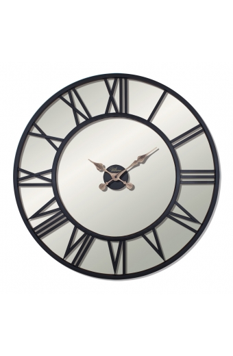 M 2688 B Ferforje 76 Cm. Ayna Duvar Saati